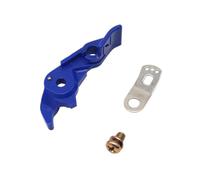Motorrad-Vergaser, Automatischer Manueller Griff, Choke-Starterschalter, Kompatibel Mit KEIHIN PZ 26/27/30/32 Mm Vergaser-Starterventil-Set Reparatursatz, Schwimmer(Manually-Blue)