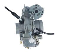 Motorrad Vergaser Motorrad TM40-6 Motorradvergaser für Mikuni TM40 40 mm für mit Beschleunigerpumpe, Flachschieber-Vergaser