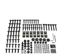 Motorrad Verkleidungsschrauben Kit Schrauben Für CBR600RR/1000RR/900 929RR 650R Für CBR600 F2 F3 F4 Zubehör(Schwarz)