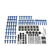 Motorrad Verkleidungsschrauben Kit Schrauben Für CBR600RR/1000RR/900 929RR 650R Für CBR600 F2 F3 F4 Zubehör(Blu)