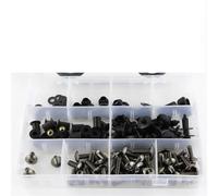 Motorrad-Verkleidungsschrauben-Set, Windschutzscheiben-Schrauben Für CBR1000RR CBR 1000RR 2004 2005 Zubehör(Titanium)