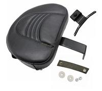 Motorrad Verstellbare Bequeme Plug-In-Fahrer-Rückenlehne Für Harley Heritage Softail Für Fatboy 2007-2017 2016 Sportfahrräder(Schwarz)