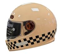 Motorrad Vollvisierhelm Motorradhelm ECEDOT Zertifiziert Roller Integralhelm Hocheffiziente Belüftung Integralhelme Mit Visier Motocrosshelme Für Frauen Männer Sturzhelm