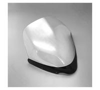 Motorrad Windschild Spoiler Für Suzuki Für Skywave Für Burgman AN400 AN250 2007 2008 2009 2010 2011 Roller Motorrad Sport Windschutzscheibe Windschutz Windabweiser(Clear and Black)