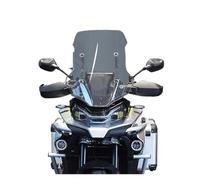 Motorrad Windschutz Für CFMOTO 800 MT 800MT MT800 52CM 57CM Motorrad Windschutz Windabweiser Windschutzscheibe Grau Windschild Motorrad(Clear add10cm W 10cm)