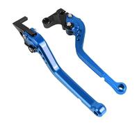 Motorrad Zubehör CNC Lange Einstellbare Bremse Kupplung Hebel Für Honda ADV 350 XADV 750 Forza 350 750 ADV-350 XADV-750 2021 2023 2022(Blau)