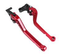 Motorrad Zubehör CNC Lange Einstellbare Bremse Kupplung Hebel Für Honda ADV 350 XADV 750 Forza 350 750 ADV-350 XADV-750 2021 2023 2022(Rot)