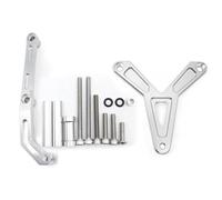 Motorrad Zubehör CNC-Lenkungsdämpfer-Halterung Für Yamaha Tracer9GT Tracer 9 GT 9GT 900 2021-2024 Mit Pufferadapter-Kit Lenkung Stabilisieren Dämpfer Halterung(Satz 12)