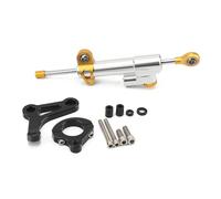 Motorrad Zubehör CNC-Lenkungsdämpfer-Halterung Für Yamaha XMAX300 X-MAX300 X-MAX 300 2017-2023 Einstellbare Puffer Dämpfersteuerung Lenkung Stabilisieren Dämpfer Halterung(Satz 2)