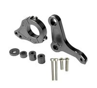 Motorrad Zubehör CNC-Lenkungsdämpfer-Montagehalterung Für Yamaha XMAX300 Einstellbare Puffer-Dämpfer-Steuerung Lenkung Stabilisieren Dämpfer Halterung(Satz 1)