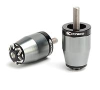 Motorrad-Zubehör-Lenkung Gegengewicht für Kymco wie 150 200i le Xciting 250 300 400i 400s 500 x-Town 300i Motorrad CNC Aluminium-Lenkergriffe Endgriff Balkenkappe End-Plug-Schieberegler
