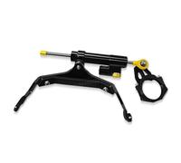 Motorrad Zubehör Motorrad-Lenkungsdämpferhalterung Für Kawasaki Für Z900RS 2018-2022 Mit Pufferadapter-Halterung Lenkung Stabilisieren Dämpfer Halterung(Satz 1)