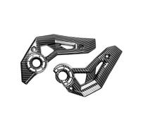 Motorrad Zubehör Rahmen Seite Abdeckung Gugel Panel Verkleidung Schutz Schutz Für Z650 Für Ninja 650 Für Z 650 2017-2024(Carbon Fiber Look)
