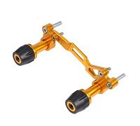 Motorrad Zubehör Schalldämpfer Auspuff Sliders Crash Pad Anti Fall Protector Für Yamaha TRICITY 300 125 155 TRICITY(Gold)
