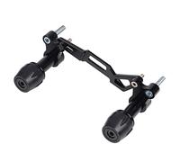 Motorrad Zubehör Schalldämpfer Für PIAGGIO MP3 125 MP3 250 MP3 300 350 Auspuff Sliders Crash Pad Anti Fall Protector(Schwarz)