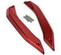 Motorrad Zubehör Windschutzscheibe Windschutz Halterung Bar Schutz Dekoration Abdeckung Für Yamaha Für Tricity 300 2020-2021(Rosso)