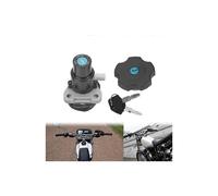 Motorrad Zündschloss Kraftstoff Tankdeckel Schloss Schlüssel Set Schwarz Für Yamaha XT225 Serow 225