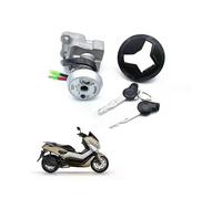 Motorrad Zündschloss Sperren Kraftstoff Benzin Tank Tankdeckel Teile Zubehör Für Yamaha NMAX 155 2015-