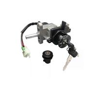 Motorrad Zündschloss Tankdeckel Abdeckung Schlüsselschloss Set mit Schlüsselsatz Für Yamaha LYM100T-2