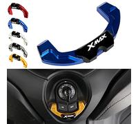 Motorrad Zündschlüssel Lock Cap Abdeckung Roller Schalter dekorative zubehör Für YAMAHA XMAX 125 XMAX 250 XMAX 300 2017-2020 (Blau)