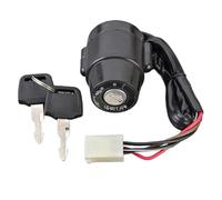 Motorrad Zündstarterschalter Kompatibel Mit Yamaha Für DT100 Für DT175 Für DT125 Zündschloss Barrel Starter Schalter Zündung Starter Schalter Schloss OEM:443-82508-21