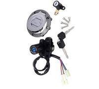 Motorrad Zündstarterschalter Kompatibel Mit Yamaha Für FZ1S Für FZ1N Für FZ1000 2006-2015 Motorradschlüssel-Zündschalter-Set Zündschloss-Zylinderstarterschalter