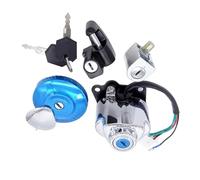 Motorrad Zündstarterschalter Kompatibel Mit Yamaha Für Virago Für XV700 Für XV750 Zündschloss Barrel Starter Schalter Zündung Starter Schalter Schloss Motorrad Zubehör