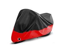 Motorradabdeckung für Yamaha XSR 700 XSR700 Xsr 700,UV-Beständiges Abdeckung Kratzfestes Motorrad Schutzhülle Motorradplane,A/BlackRed-XXXL