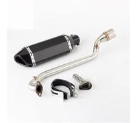 Motorradauspuff-Komplettsystem, Vorderes Schalldämpfer-Verbindungsrohr. Modifizierte Ersatzteile Für KYMCO KRV180 Krv180 Auspuffrohr für Motorrad(Style 5)