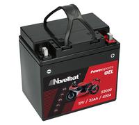 Motorradbatterie 12V 32Ah Novelbat 53030 GEL Batterie Rasentraktor