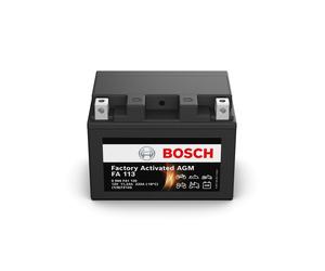 Motorradbatterie BOSCH 0 986 FA1 130 AGM 12V 11,2Ah 220A FA113