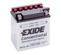 Motorradbatterie Exide EB10L-B2 YB10L-B2 12V 11Ah 130A