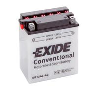 Motorradbatterie Exide EB12AL-A2 YB12AL-A2 12V 12Ah 165A