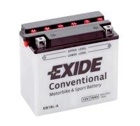 EXIDE EB18L-A 12V 18Ah 190A MOTORRAD BATTERIE KAWASAKI YAMAHA HONDA NEU