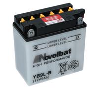 Motorradbatterie Novelbat YB9L-B 12V 9Ah 115A Aktiviert