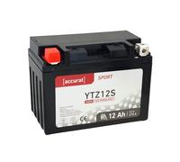 Motorradbatterie YTZ12S AGM 12V 12Ah Motorrad Batterie Roller YTX12A-BS YTZ12-S