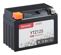 Accurat Sport GEL YTZ12S Motorradbatterie 12Ah 12V