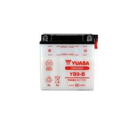 Motorradbatterie Yuasa YB9-B Dry - Trocken geliefert - 12 V 9 Ah - Maße: 137 x 76 x 140 mm kompatibel mit PIAGGIO D-M-B-NRG 2T H2O POW 50