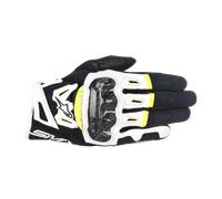 Motorradhandschuhe Alpinestars SMX-2 Air Carbon V2 Carbon Schwarz/Weiß/GelbS Carbon Schwarz,Weiß,Gelb