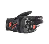 Alpinestars SMX-Z Drystar Motorradhandschuh S Black / Red Fluo