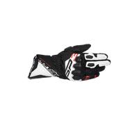 Alpinestars SP-3 Leder Motorrad Handschuhe Gr. 3XL - Schwarz Weiß Rot-Fluo