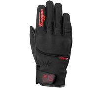 Motorradhandschuhe Furygan Jet All Season D3O® Evo Schwarz-Rot 3XL
