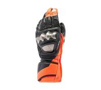 Motorradhandschuhe Leder Mann Dainese FULL METAL 7 Black/Red-Fluo