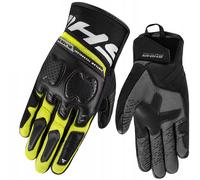 SHIMA Blaze 2.0 perforierte Motorrad Handschuhe, schwarz-gelb, Größe M für Männer