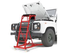 Motorradhebebühne Hydraulisch-Ständer Aus Kohlenstoffstahl, Universelle Motorrad-Werkstatt-Hebebühne Für Reifen- Und Kettenwartung, Schwere Stahlkonstruktion Für Motorrad, Fahrrad, E-Bike, Moped, Bis