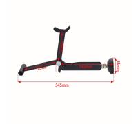 Motorradhebebühne mit Antirutschfuß für maximalen Grip auf verschiedenen Ober