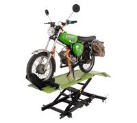 Motorradhebebühne hydraulisch verschiedene Modelle 360 kg / 47 cm Scherenhub Grün 360 kg / 47 cm Scherenhub Grün