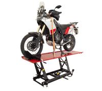 Motorradhebebühne Motorradrampe Hebebühne hydraulisch 450 kg Extra-Breit 68 cm