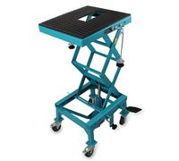 BITUXX Motorrad Ständer Montagebock Rollbar Hebebühne hydraulische Motorradbühne Motorradhebebühne Bühne Motorradheber Montagelift