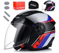 Motorradhelm Jethelm | LS2 OF616 Airflow II Rush | Jethelm Rollerhelm XS - 3XL